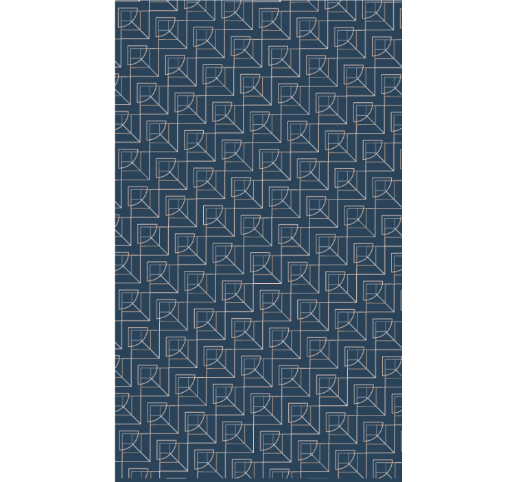 Geometrijske figure apstraktna tapeta - TenStickers