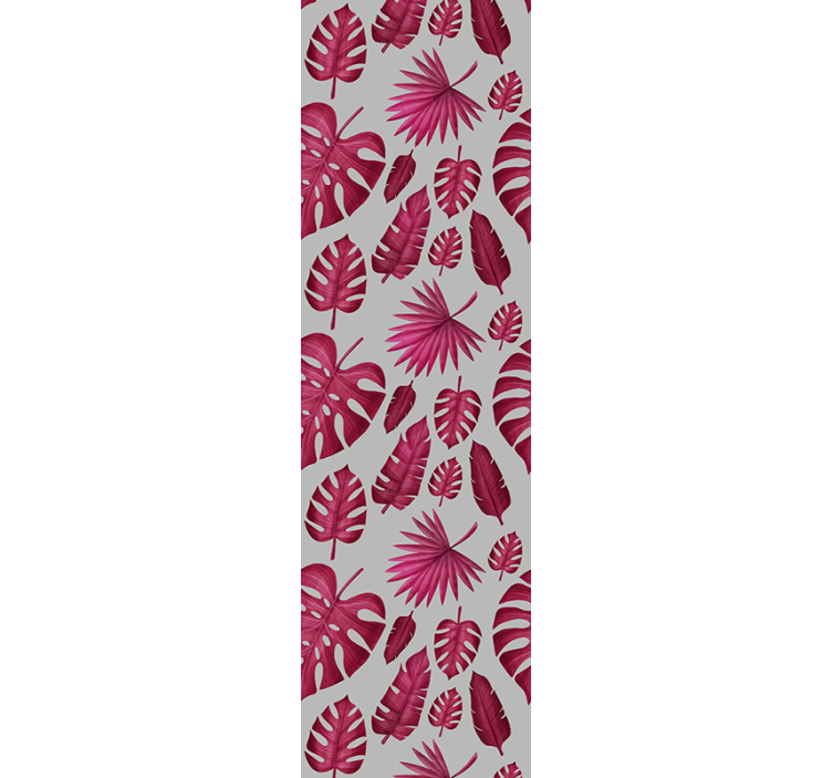 Tapete za zid Lišće uzorak tropskog lišća - TenStickers