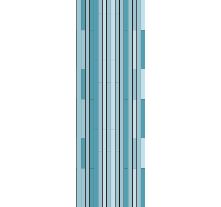 Pozadina s efektom plavog drveta - TenStickers