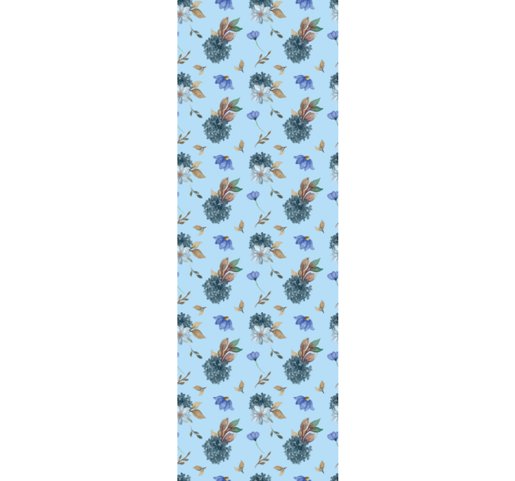 Tapete za zid Cvijeće dizajn s cvjetnim uzorkom - TenStickers