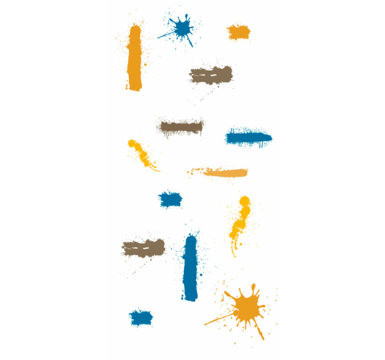 Tapete za zid Sažetak apstraktni slikarski potezi - TenStickers