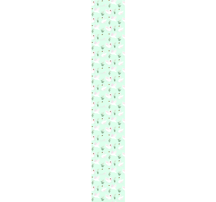 Tapete za zid  životinjske uzorak labuda - TenStickers