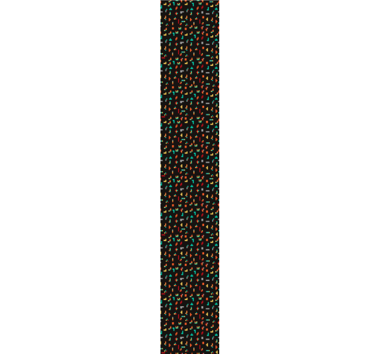 Moderne crne tetris moderne pozadine - TenStickers