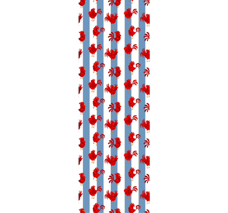 Tapete za zid  životinjske uzorak pruga jastoga - TenStickers