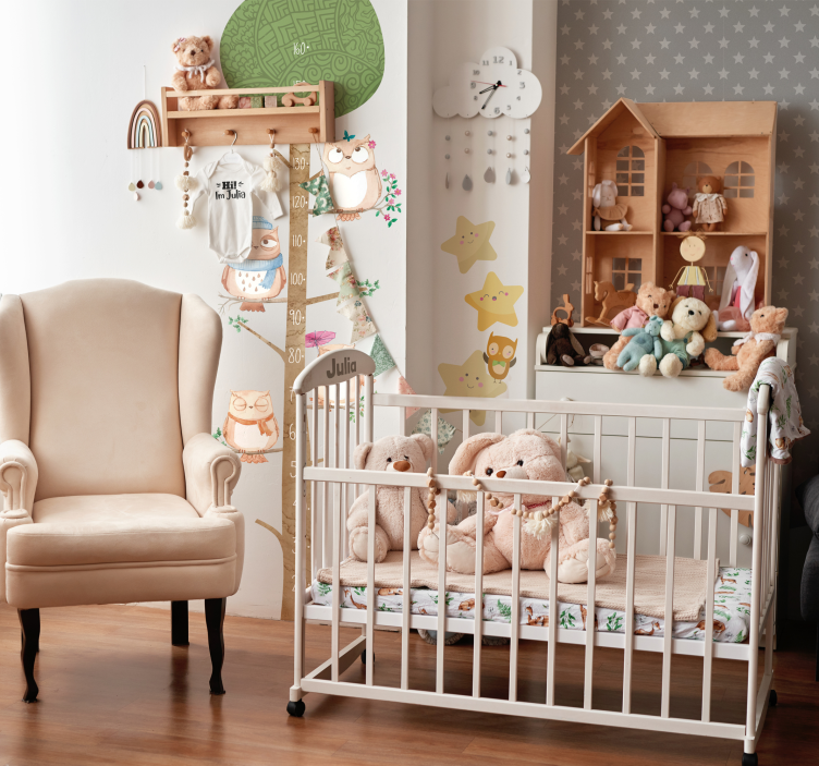 Tapete za zid Zvijezde jednostavnost zvjezdanog uzorka - TenStickers