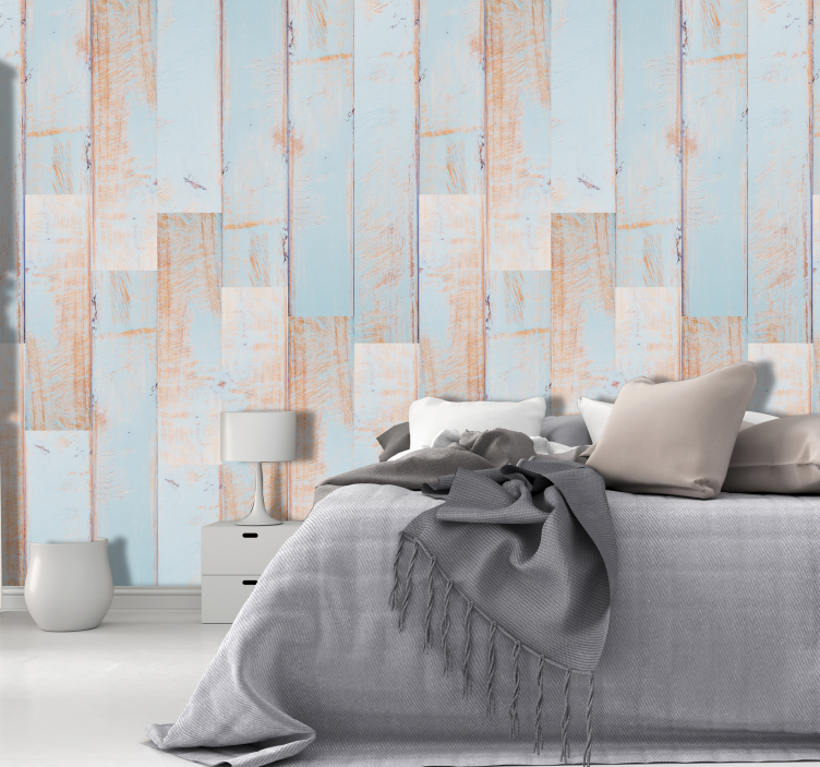 Tapete tekstura i uzoraka distressed Wooden Planks - TenStickers