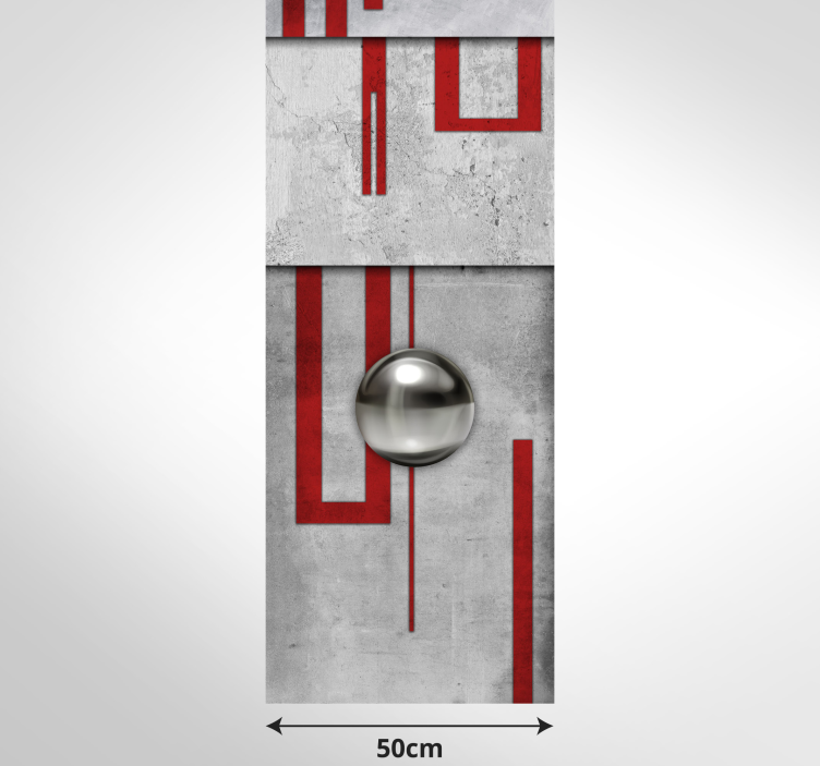 Tapete za zid Sažetak geometrijski sferni ornamenti - TenStickers
