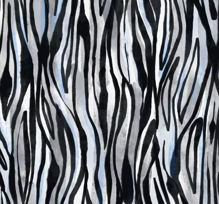 Tapete za zid Zebra platno sa zebrastim prugama - TenStickers
