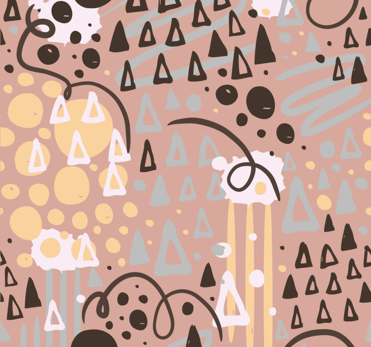 Markeri i crteži dječja tapeta - TenStickers