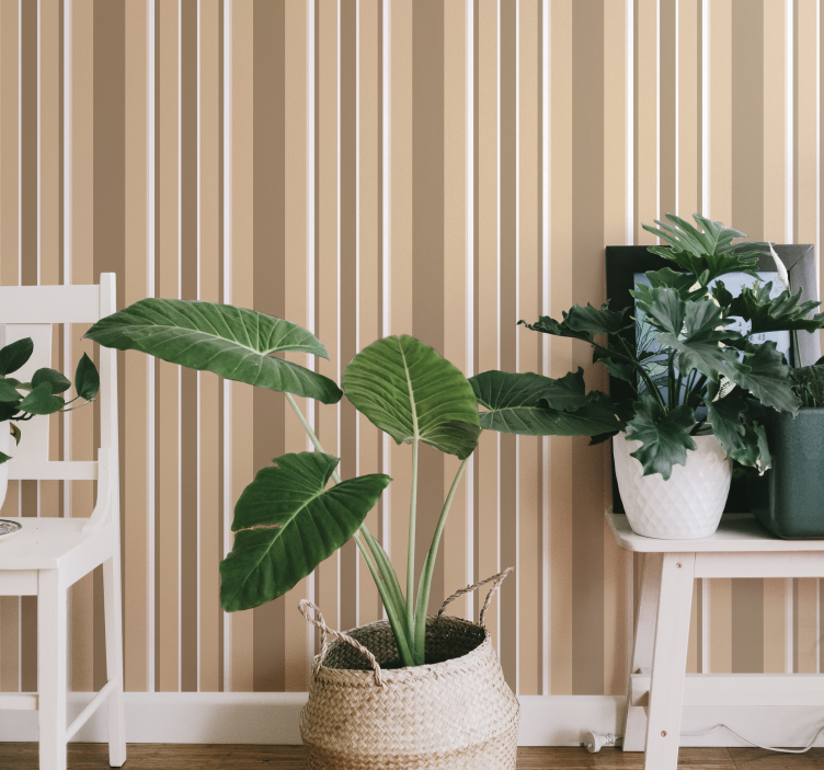 Paleta tropskih boja vertikalna tapeta - TenStickers