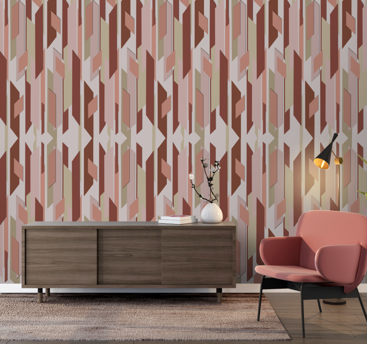 Jagoda polje apstraktne pozadine - TenStickers