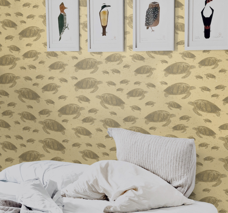 Morska kornjača životinja pozadina - TenStickers