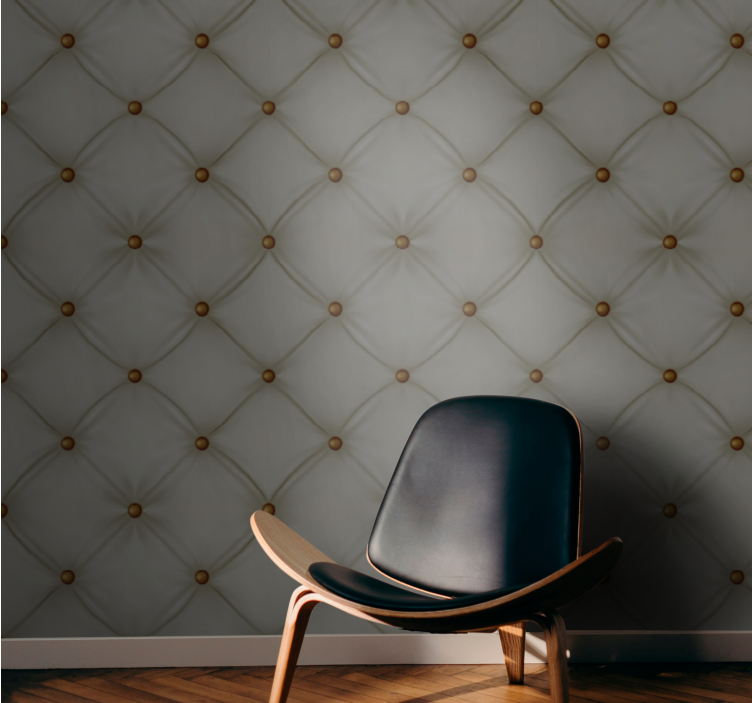 Tapete druge teksture sivi jastučasti motiv - TenStickers