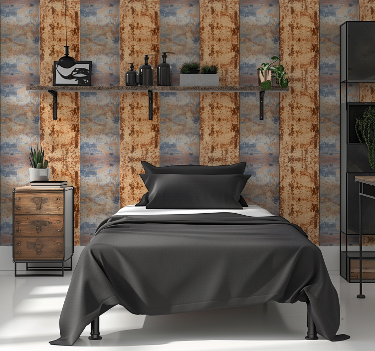 Pozadina tinejdžerke spavaće sobe metalni oksid - TenStickers