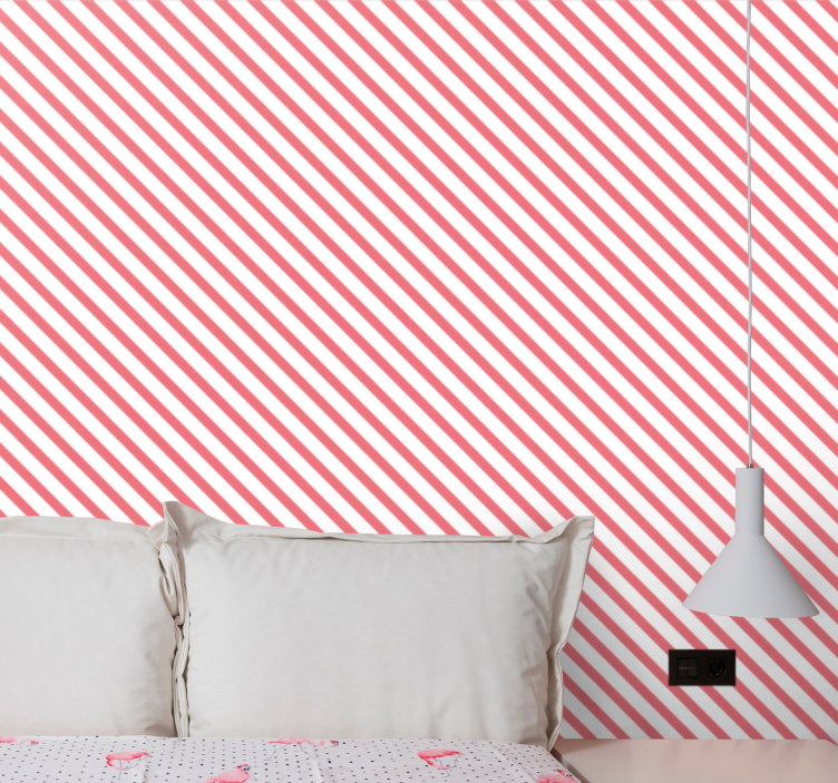 Tapete Vodoravne pruge candy stripe sklad - TenStickers