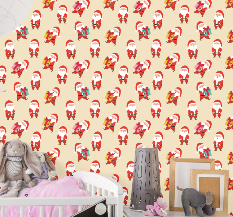 Tapete za zid božić svečani likovi - TenStickers