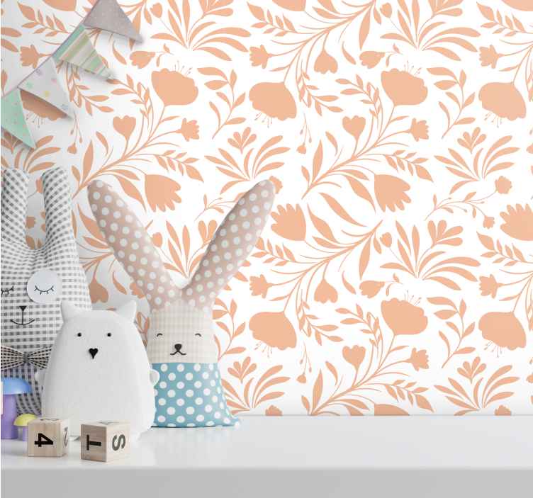 Tapete za zid Cvijeće cvjetne proljetne vibracije - TenStickers