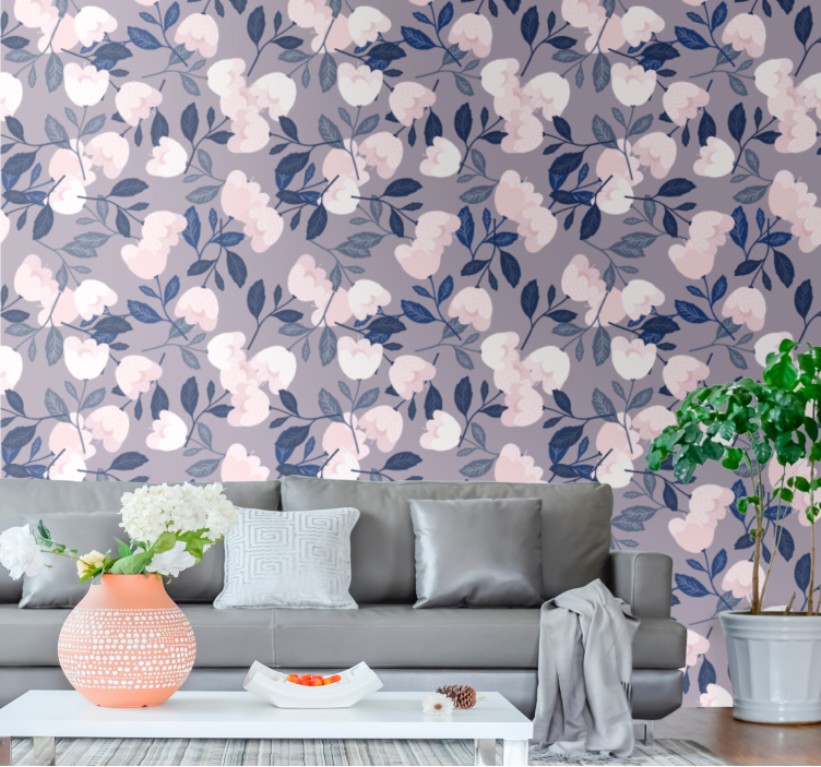 Tapete za zid Cvjetni cvjetati bloom pattern - TenStickers