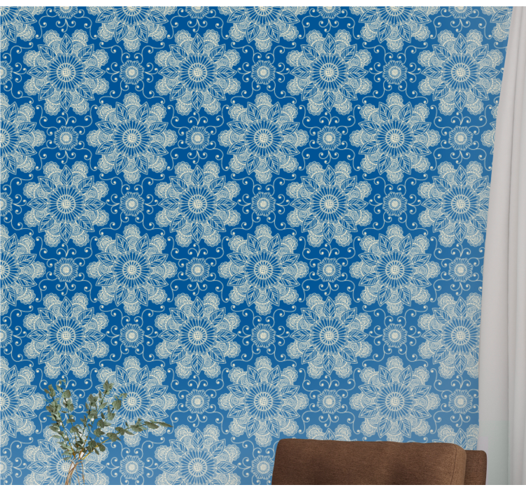 Tapete za zid Cvjetni kićeni cvjetovi - TenStickers