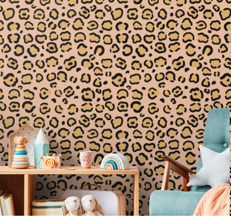 Tapete za zid Leopard print elegantan dizajn - TenStickers