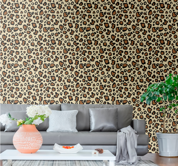 Tapete za zid Leopard tipičan motiv - TenStickers