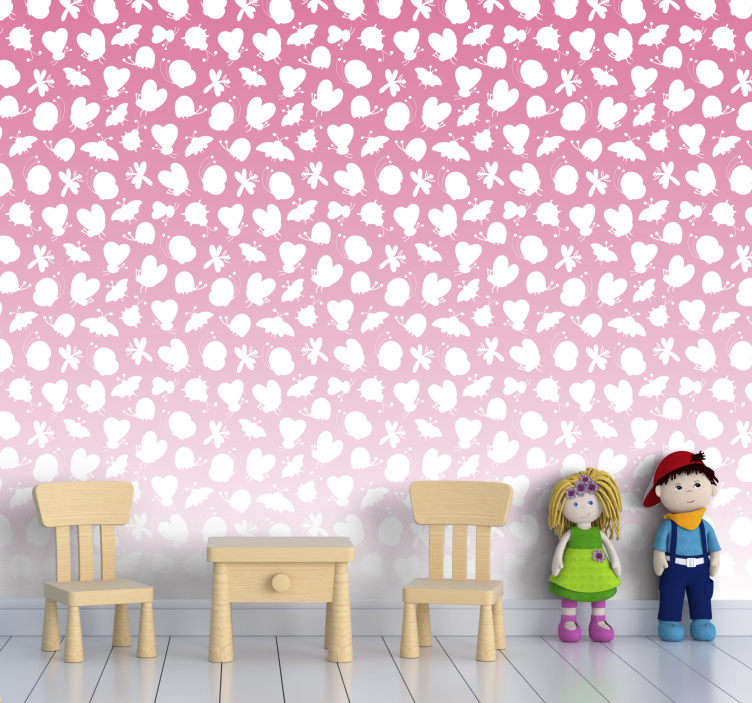 Leptir pozadine uzorak leptira - TenStickers