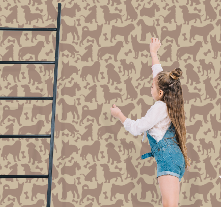 Tapete za zid pas mačji motivi - TenStickers