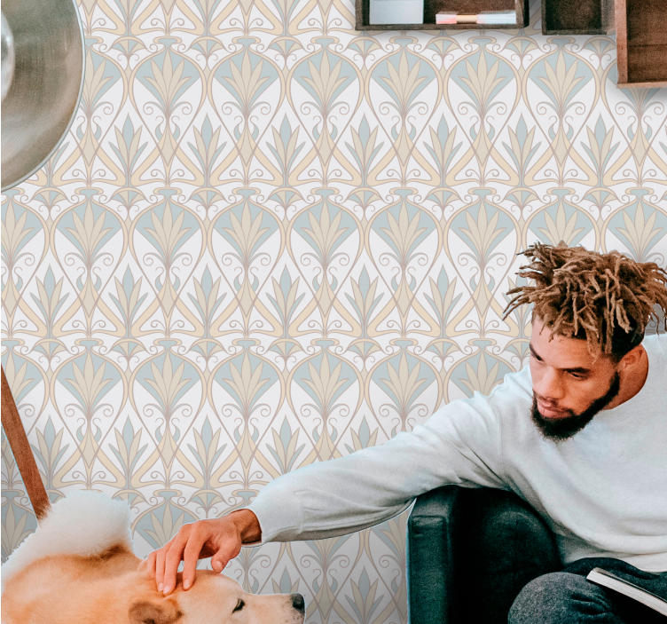 Tapete za zid pločice oživljavanje art decoa - TenStickers