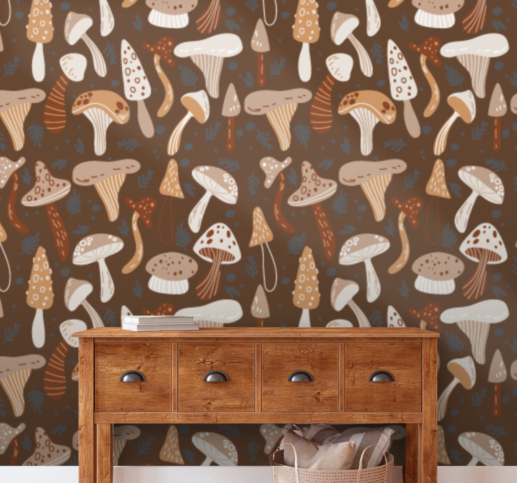 Tapete za zid Priroda mješavina gljiva - TenStickers