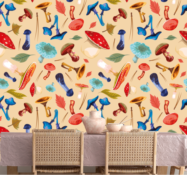 Tapete za zid Umjetnost očaravajuća botanika - TenStickers