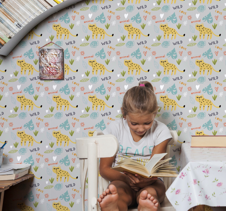 Tapete za zid  životinjske ansambl s motivom safarija - TenStickers