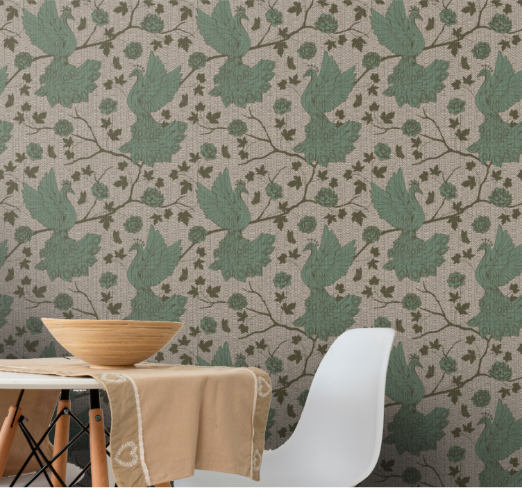 Tapete za zid  životinjske ptice na granama - TenStickers