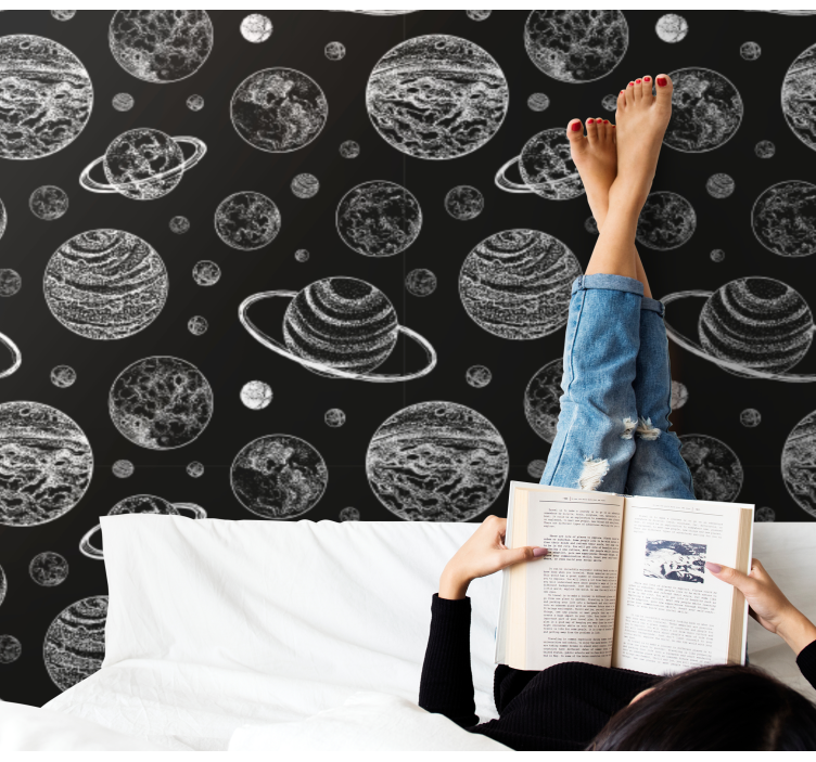 Tapete za zid Zvijezde istraživanje nebeskih tijela - TenStickers