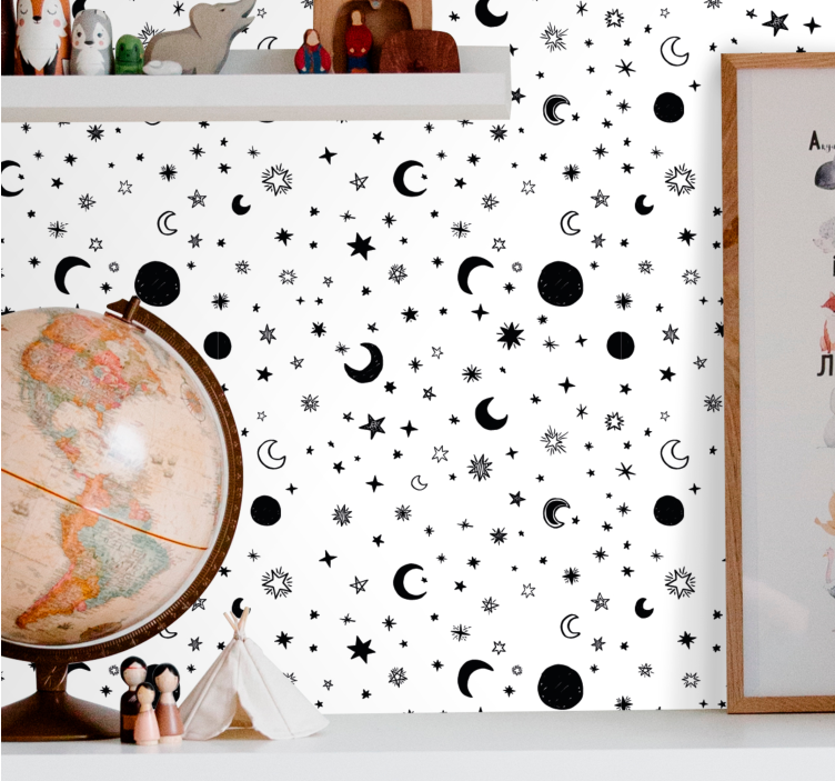 Tapete za zid Zvijezde nebesko noćno nebo - TenStickers