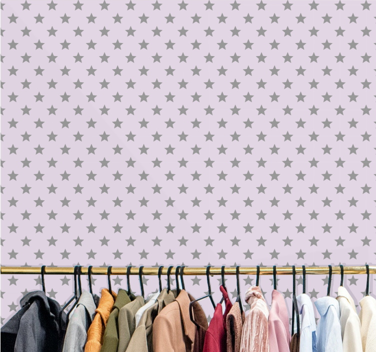 Tapete za zid Zvijezde zvjezdasti uzorci - TenStickers