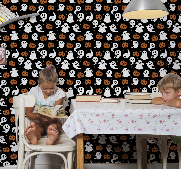 Ukrasne pozadine sobe za duhove halloween - TenStickers