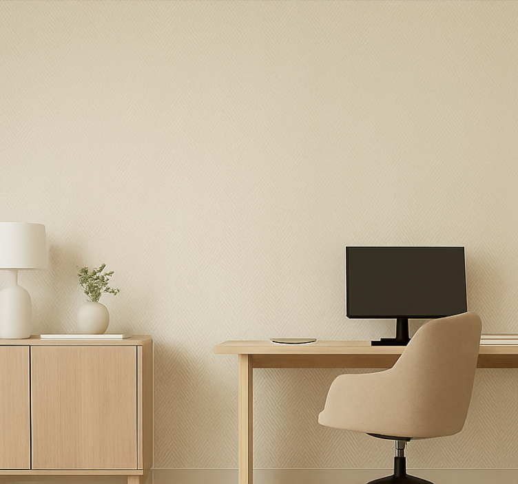 Uredske tapete uzorak od lanene tkanine - TenStickers