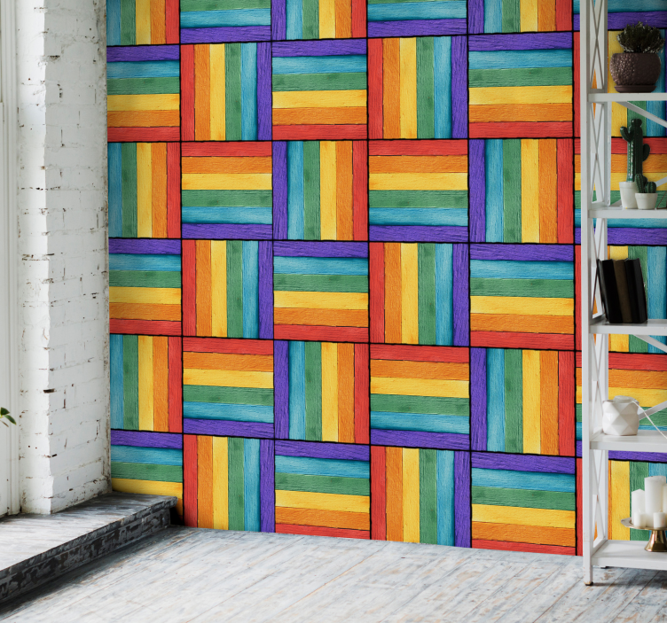 Vintage drvo apstraktne pozadine - TenStickers