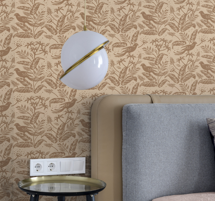 Tapete za zid Cvjetni botanička čarolija - TenStickers